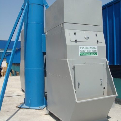 משתף scrubber - סקרבר לטיפול באוויר עם שאריות חומרים נדיפים